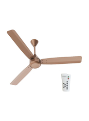 Crompton 48-Inch Energion Cromair 1200mm High Speed 5S 28W Energy Efficient BLDC Antidust Ceiling Fan with Remote, CFENCR28W48BRNRM, Brown