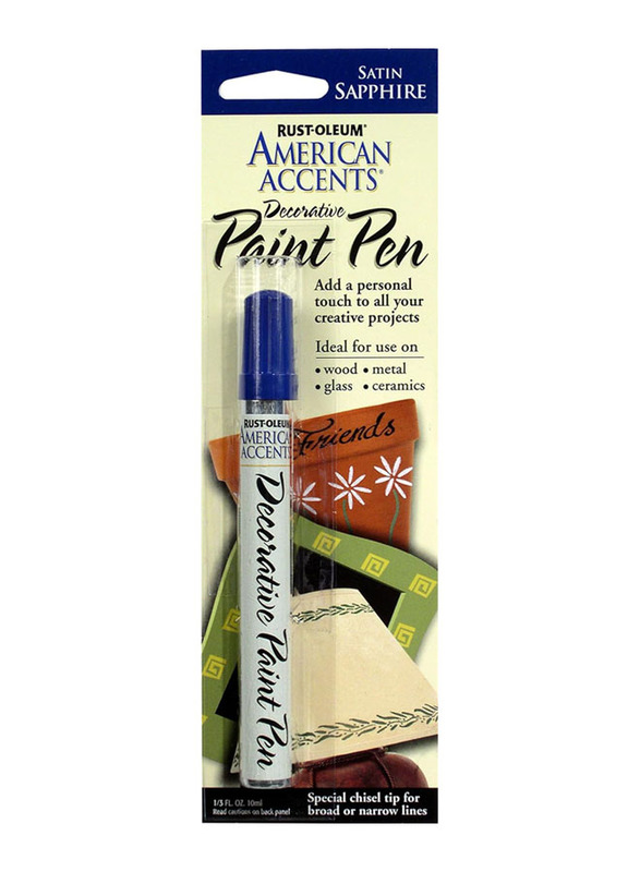 

Rust-oleum Satin Decorative Paint Pen, 10ml, Sapphire