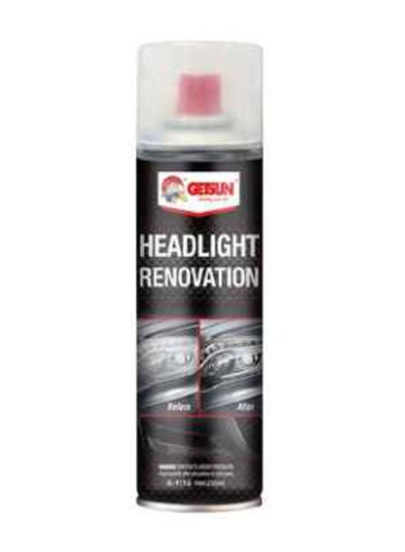 

Getsun 235ml Headlight Renovation Polish, Clear