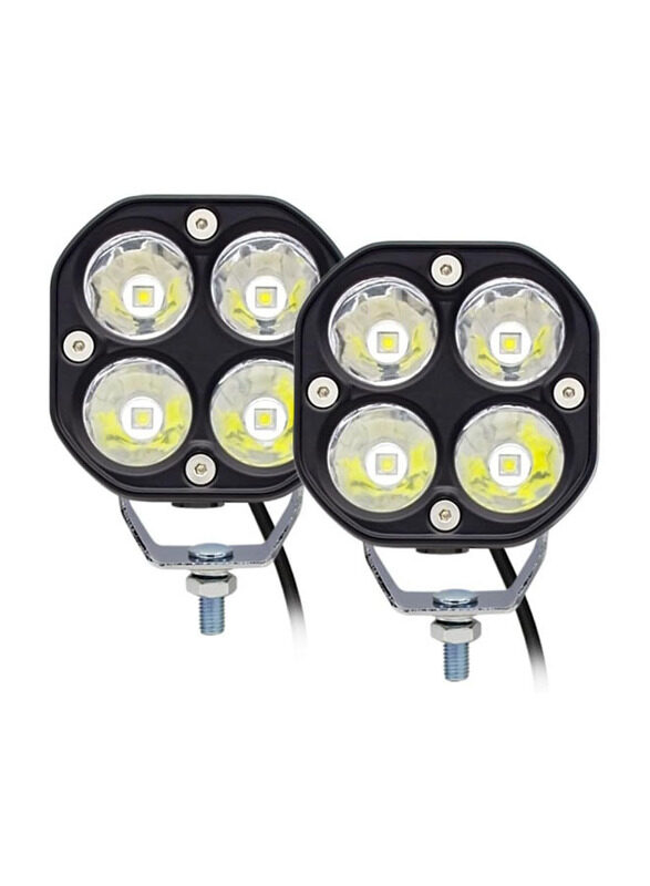 

Generic 40W 3LED Off Road Driving Super Bright Waterproof Work Lamps for Wrangler/4X4 Auto Car/Jeep/Truck/ATV UTV/Boat & Motorcycle, 3 Inch, 2 Pieces