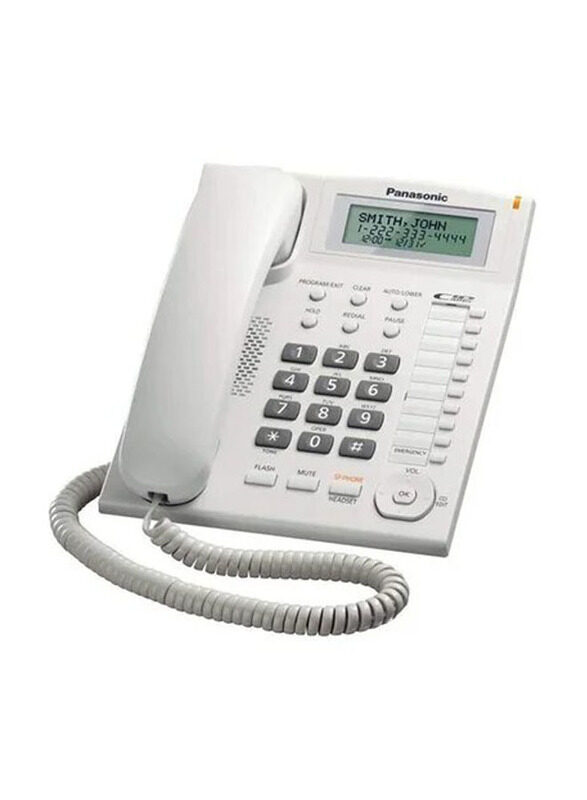 

Panasonic Integrated Corded Telephone, White