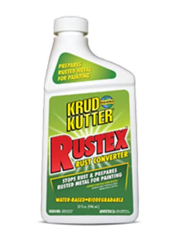 

Krud Kutter Rustex Rust Converter Remover & Inhibitor Bottle, 1 Gallon