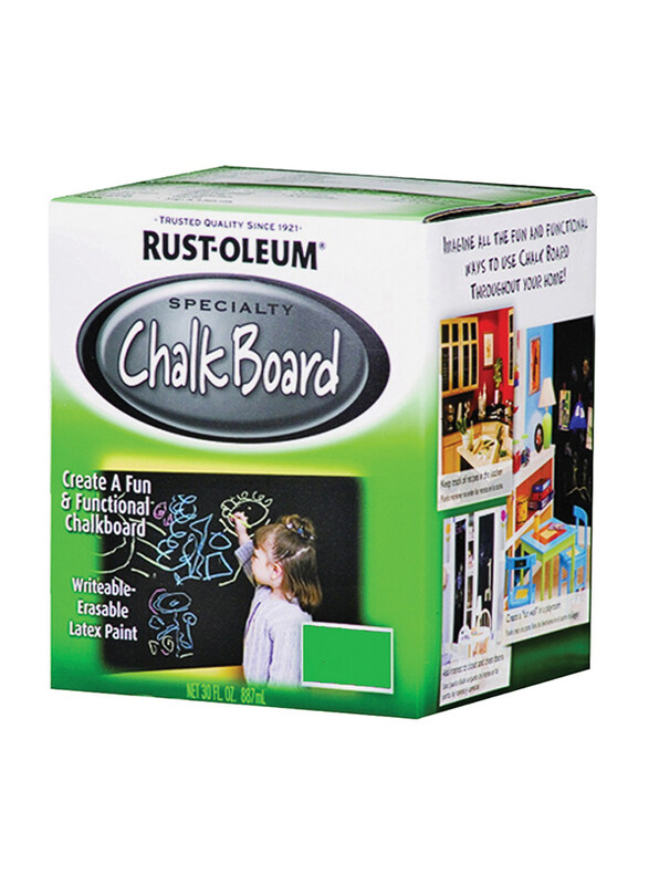 

Rust-oleum Specialty Chalkboard Brush-On, 30oz, Green