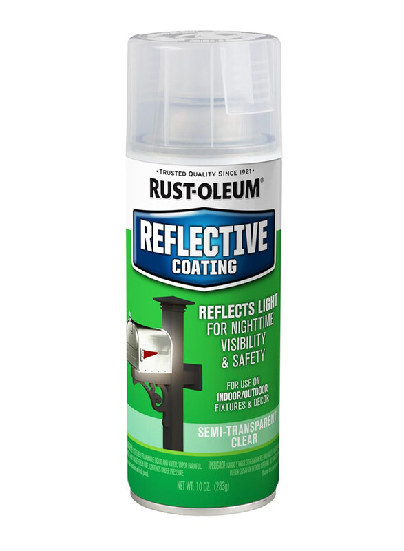 

Rust-oleum Specialty Reflective Finish Spray Paint, 10oz, Clear