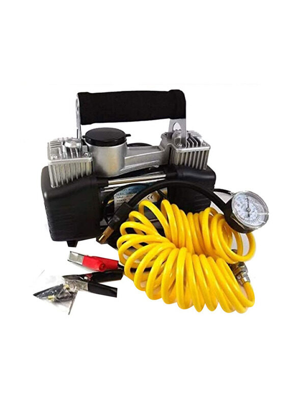 

Camel 2 Cylinder Car Air Compressor, Multicolour