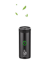 USB Rechargeable Car Incense Burner, Black