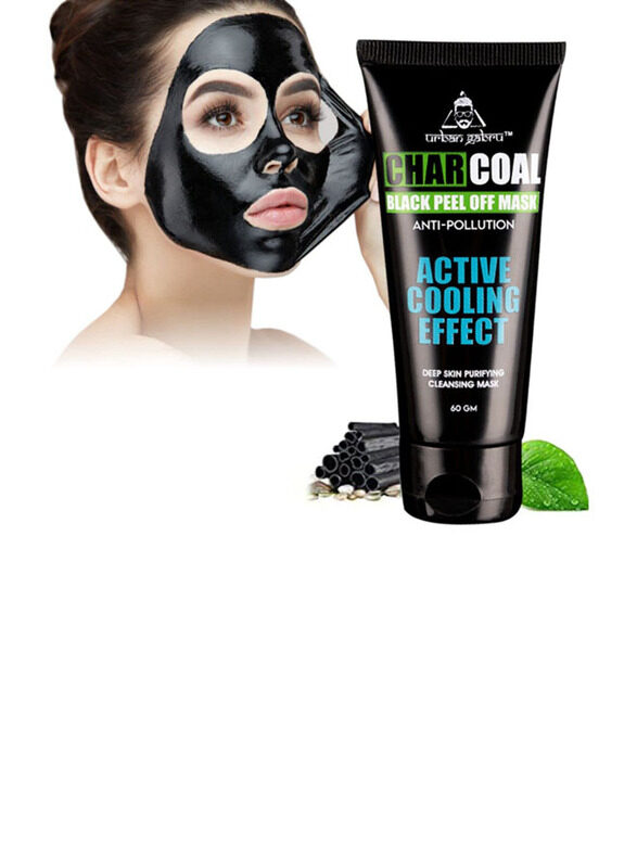 

Urban Gabru Charcoal Peel Off Mask, 60gm