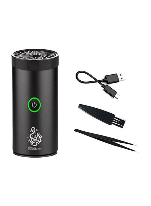 

Generic New Style USB Type-C Power Rechargeable Incense Burner, Black