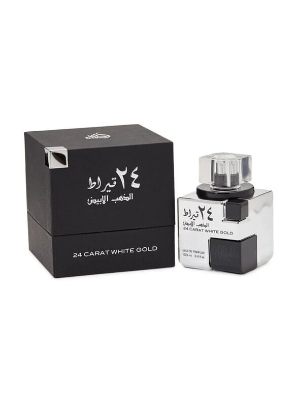 Lattafa 24 Carat White Gold 100ml EDP Unisex