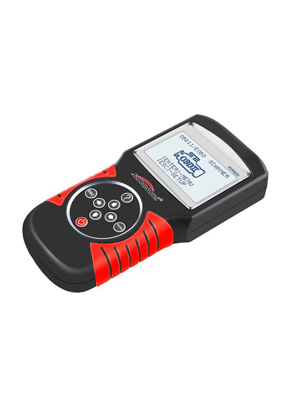 Konnwei OBD2 EOBD Car Diagnostic Code Reader, Black/Red