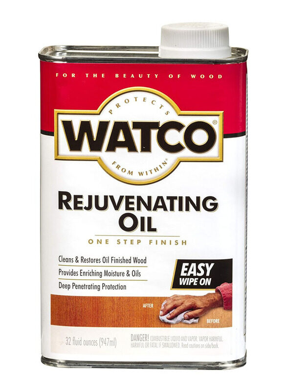 

Rust-Oleum Watco Rejuvenating Oil, Quart, 947ml, Clear