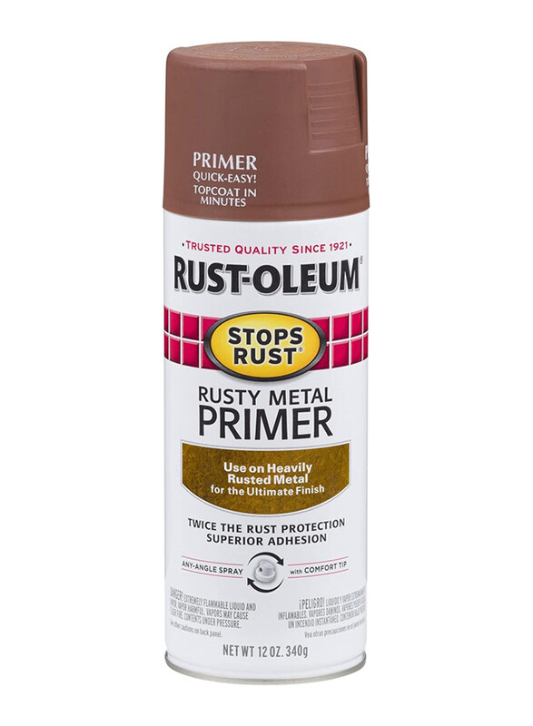 

Rust-oleum Stop Rust Metal Primer Spray Color, 12oz, Flat Rusty