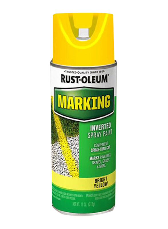 

Rust-oleum Specialty Marking Spray Paint, 11oz, Bright Yellow