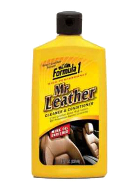 

Formula 1 237ml Mr. Leather Conditioner Spray, Yellow