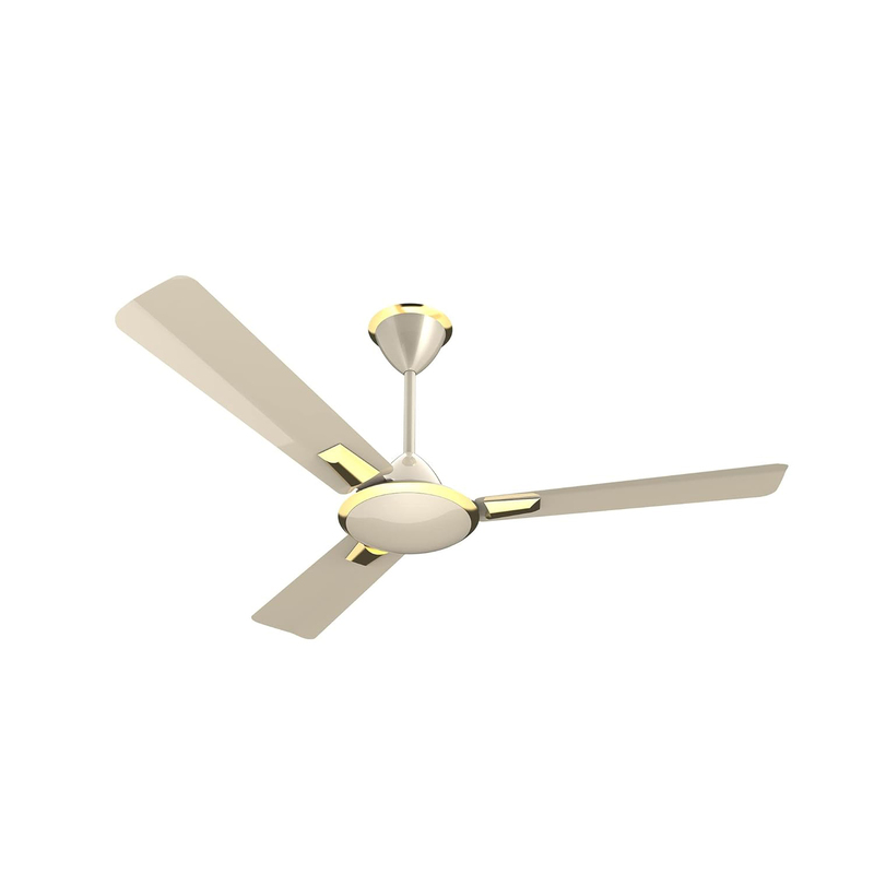 Crompton 48-Inch Premion Aura Prime Antidust 1200mm Ceiling Fan, CFPRAURPM48HGDAD1S, Husky Gold