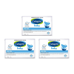 Cetaphil 3 x 75g Baby Mild Soap Bar