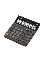 Casio 12-Digits Office Calculator, DH-12-BK-W-DH, Black