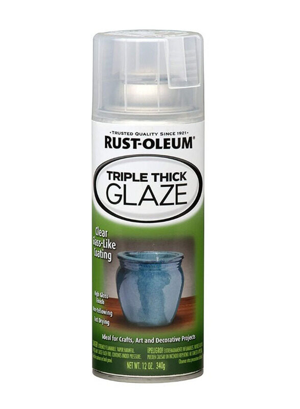 

Rust-oleum Triple Thick Glaze Spray, 12oz, Clear