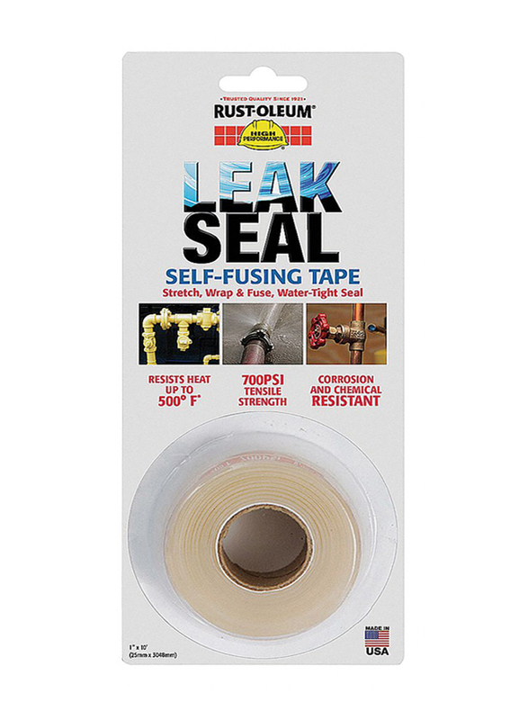 Rust Oleum 10-Feet Roll 6-Pack High Performance Leakseal Tape, Opaque