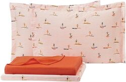Yatas Queen Size Wave Pique Set Of 3 Includes Cover set, Pique, Pillow Case Super Elegant Design