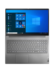 Lenovo ThinkBook 15 Gen 2 Laptop, 15.6" Display, Intel Core i7-1165G7 11th Gen, 1TB SSD, 16GB RAM, Intel Iris Xe Graphics, EN KB, Win 10 Pro, Mineral Grey, International Version
