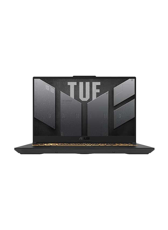 Asus TUF Gaming Laptop, 17.3" FHD Display, Intel Core i5-12500H 12th Gen, 512GB SSD, 16GB RAM, 4GB NVIDIA GeForce RTX3050 Graphics, EN/AR KB, Win11 Home, FX707ZC-HX031W, Jaeger Grey, Int Ver