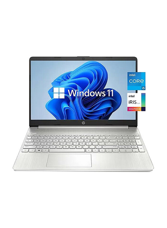 

HP 15-DY2093WM Slim Laptop, 15.6" FHD Display, Intel Core i5-1135G7 11th Gen 4.2 GHz, 1TB SSD, 32GB RAM, Intel Iris Plus Graphics, EN KB, Win 11, Silv