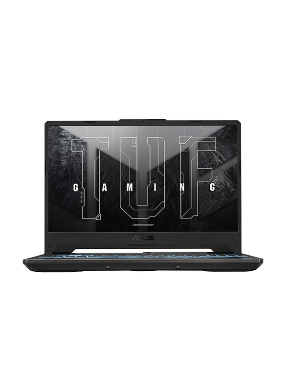 Asus TUF F15 Gaming Laptop, 15.6" FHD Display, Intel Core i5-11400H 11th Gen, 512GB SSD, 8GB RAM, 4GB NVIDIA GeForce RTX 2050 Graphics, EN/AR KB, Win 11 Home, FX506HF-HN014W, Graphite Black, Int Ver