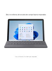 Microsoft Surface Go 3 Laptop, 10.5" Display, Intel Pentium Gold 6500Y, 128GB SSD, 8GB RAM, Intel UHD Graphics, EN KB, WIN 11 Home, Platinum, International Version