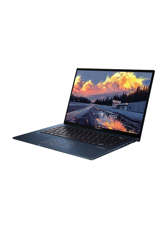 Asus Zenbook Laptop, 14" Display, Intel Core i5-1240P 12th Gen, 1TB SSD, 8GB RAM, Integrated Graphics, EN KB, WIN 11, GG-IKUR-WWJX, Blue, International Version