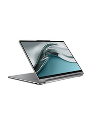 Lenovo Yoga 9 Laptop, 14" WQUXGA OLED Display, Intel Core i7-1260P 12th Gen, 1TB SSD, 16GB RAM, Integrated Graphics, AR KB, Win 11 Home, 82LU008CAX, Strom Grey, International Version