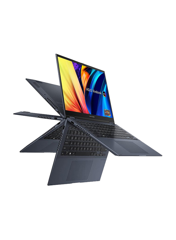 Asus Zenbook Laptop, 14" Display, Intel Core i5-1240P 12th Gen, 256GB SSD, 8GB RAM, Integrated Graphics, EN KB, WIN 11, 6H-DJZT-RB36, Blue, International Version
