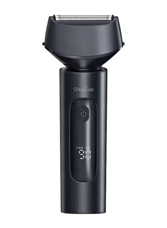 

Showsee Duplex Shaver F602 Electric Shaver with Dual Rotary Shaving System, F602-GREY, Black