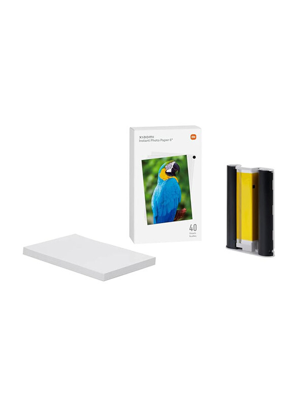 

Xiaomi Mi Instant Photo Paper 6", 40 Sheets, White