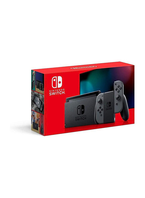 

Nintendo Switch Extended Battery Life With Grey JoyCon, UAE version, Black