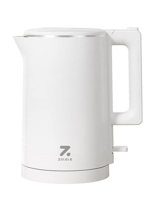 

Zolele 1.7L Electric Kettle, 1500W, HK151, White