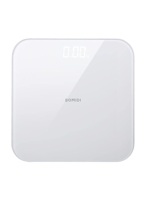 

Bomidi W1 Smart Body Weight Scaling LED Digital Scale with High Precision Sensor, Weight Scaling, Real-Time Data, Intelligent Analysis & Triple A Batt