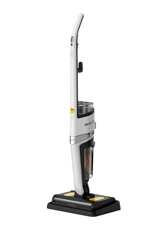 

Deerma Double Roller Brush Head Wet & Dry Vacuum Cleaner, 500ml Water Tank, VX20, White