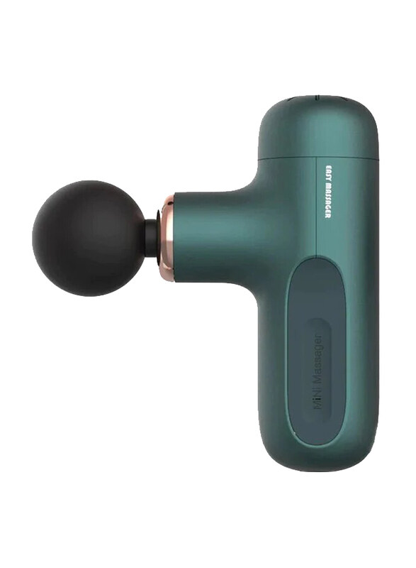 

Generic M1 Portable Mini Massage Gun with High Torque Motor, 4 Unique Attachments & 2500mAh Long Battery Life, Green, 1 Piece