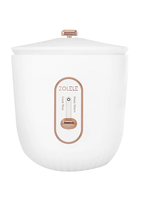 

Zolele 1.6L Electric Rice Cooker, ZB502, 300W, White