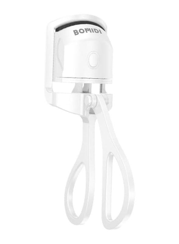 Bomidi EC1 Electric Eyelash Curler With 2 Speed Temperature Control, White