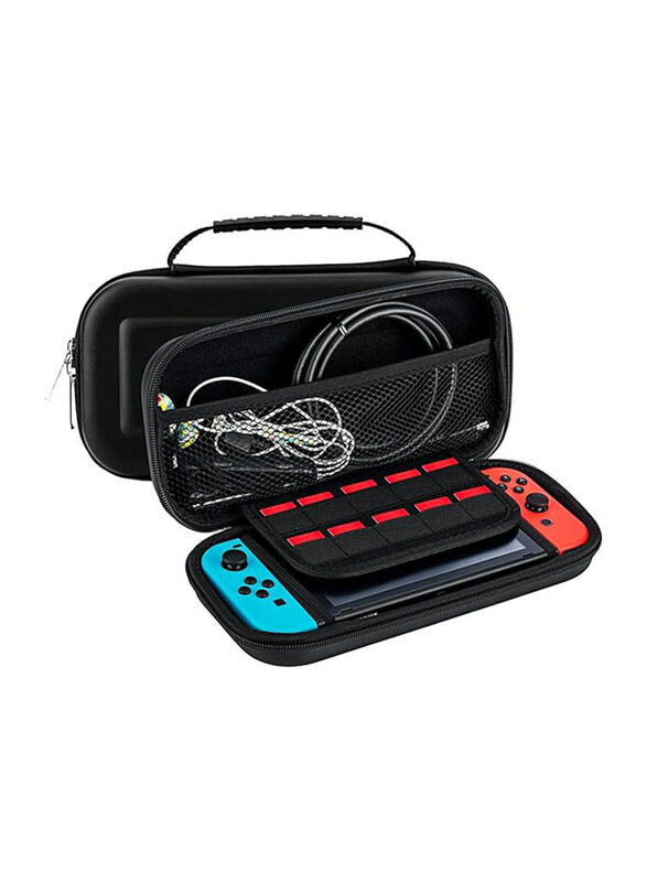 

Nintendo Sagreeny Storage Case Hard Shell Travel Box with 8 Game Card Holders and Carrying Case for Nintendo Switch /Switch OLED Model (2021), Black
