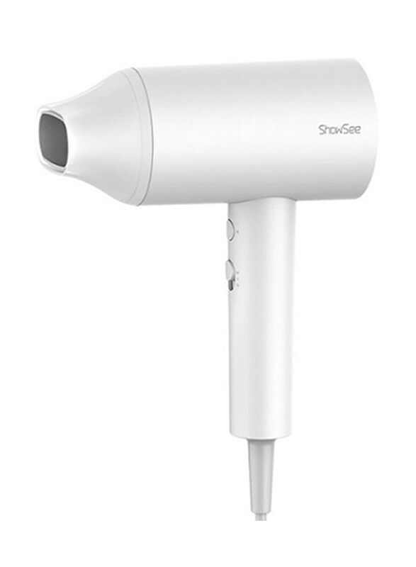 

Showsee A1-W Anion Hair Dryer, 1800W, White