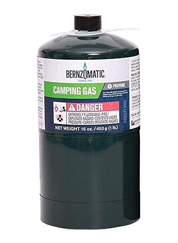 

Bernzomatic Disposable Propane Cylinder, 453gm, Black