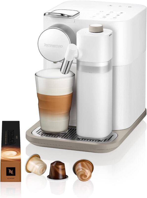 NESPRESSO F541 Gran Lattissima White Coffee Machine - UAE Version