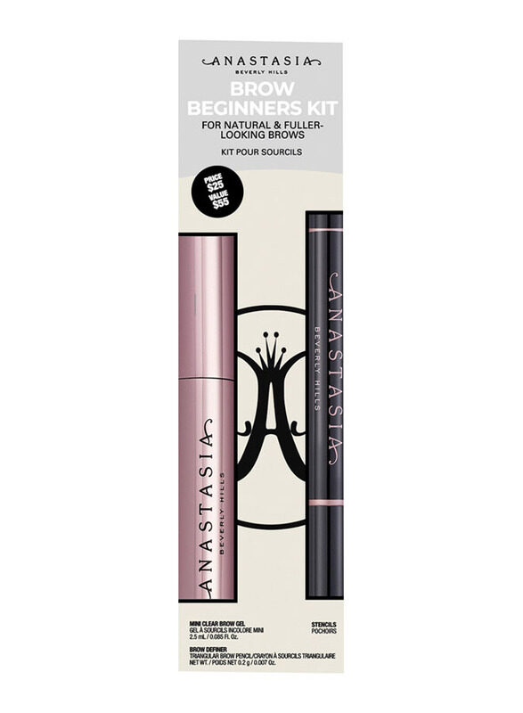 

Anastasia Beverly Hills Brow Beginners Kit, Dark Brown