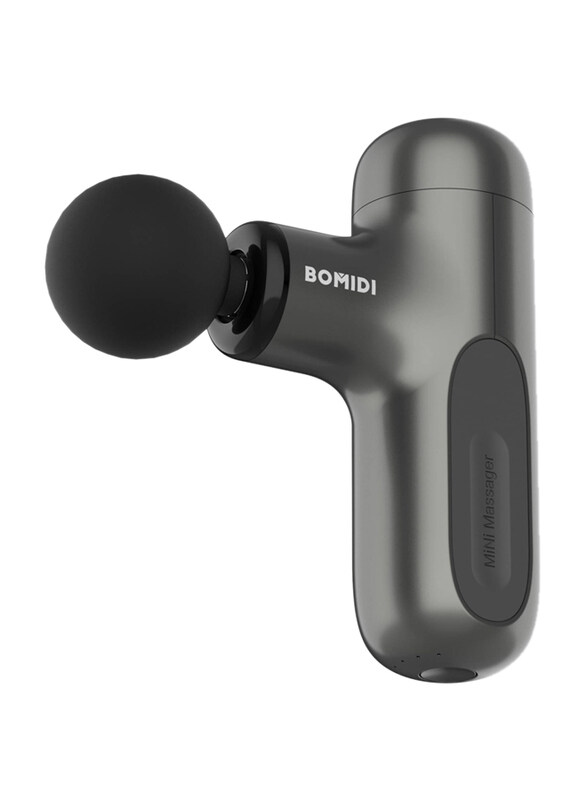 

Bomidi M1 Portable Mini Massage Gun with High Torque Motor & 4 Unique Attachments & 2500mAh Long Battery Life, Black, 1 Piece