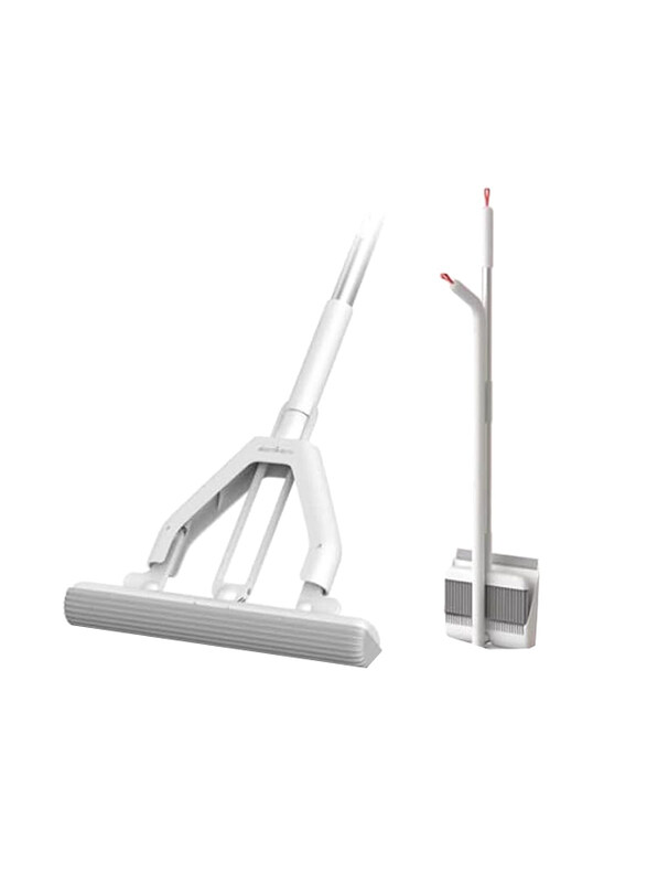 

Deerma QJ100 3 in 1 Multifunction Cleaning Broom And Dustpan Sets, White