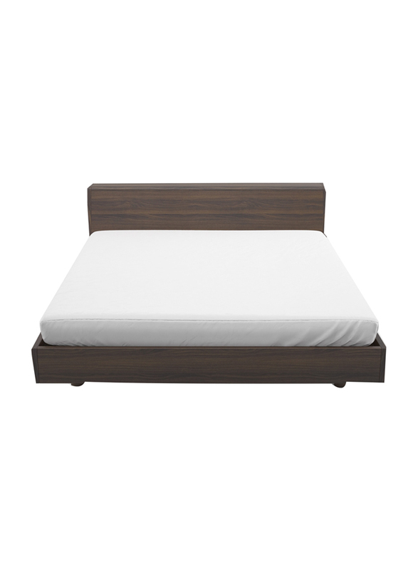 Hometex Design Percale Flat Sheet Set, 1 Flat Sheet + 2 Pillow Cases, Double, White