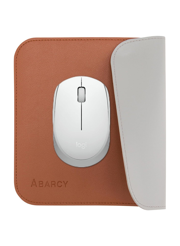 Abarcy 25 x 20cm Small Mouse Pad, Brown/Grey